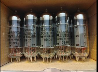 Sovtek El84 6bq5 Tubes