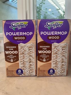 Swiffer PowerMop Wood Mopping Pads – 2 Boxes
