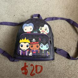 Disney Villains Backpack Purse!