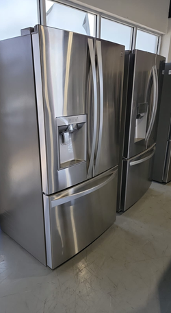 Kenmore 3 Door Stainless Steel Refrigerator Fridge
