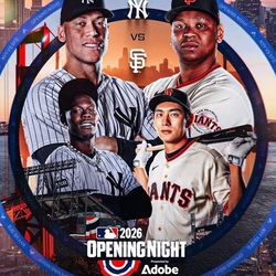 New York Yankees at San Francisco Giants - Opening Day