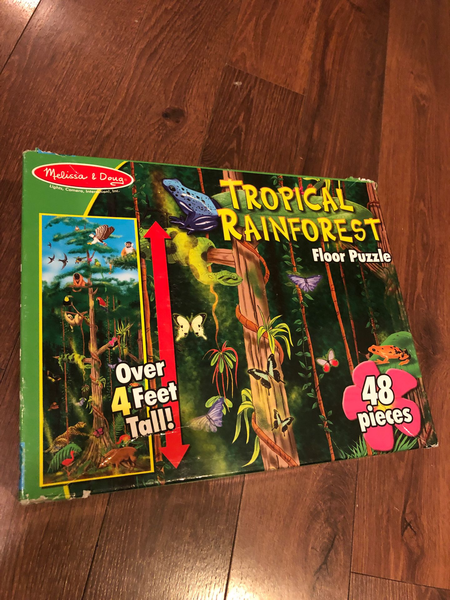 Melissa and Doug rainforest Puzzle - preschool - homeschool