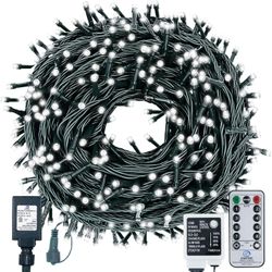 500 LED Christmas String Lights 164FT Lights with Remote Waterproof, decoration