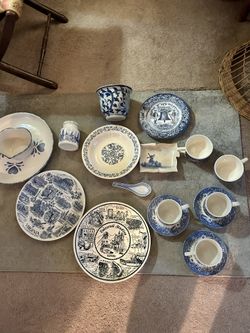 Blue Dishes