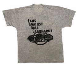 Vintage Dale Earnhardt Jr Shirt Mens Short Sleeve Gray Size Large Crew Neck