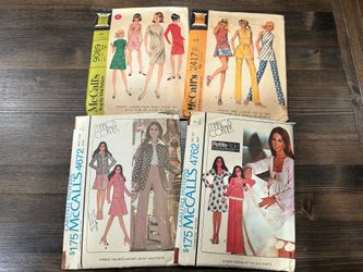 Vintage sewing patterns
