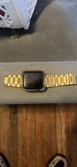 Gold plated Apple Watch