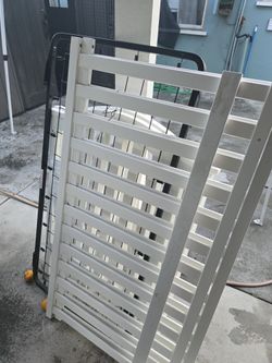 Baby Crib ( No Mattress) With Screws