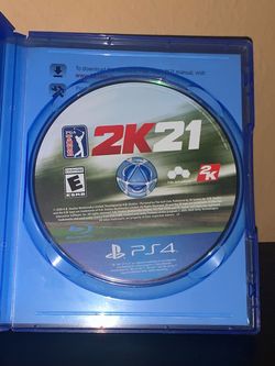 PlayStation golf PGA Tour 2K21 PS4 video Game ps5