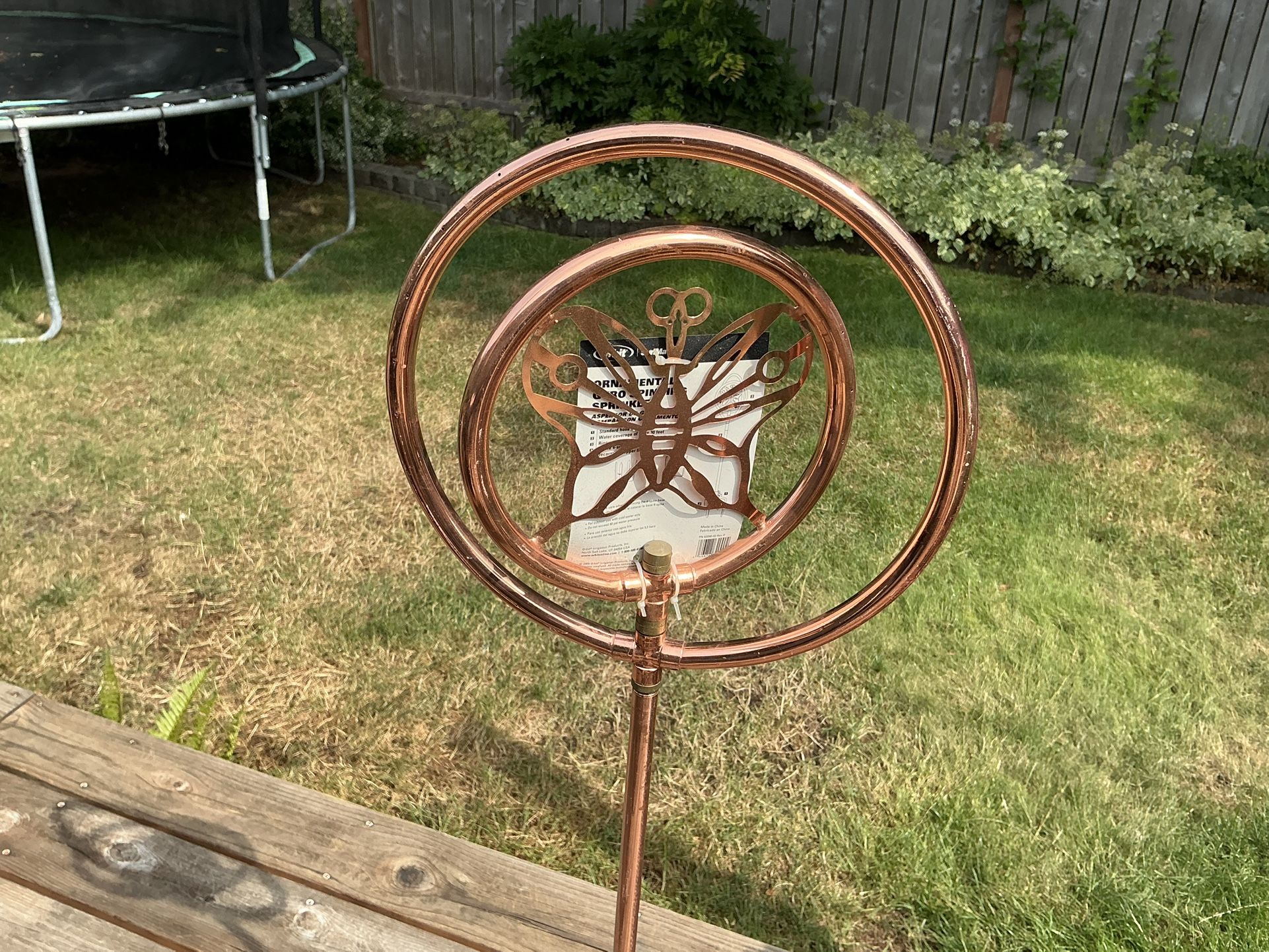Butterfly Garden Sprinkler Pending Pickup