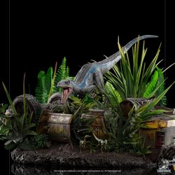 Jurassic World Fallen Kingdom Art scale Velociraptor 