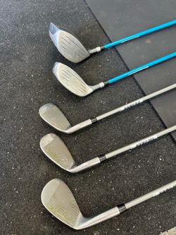 USA Kids 48 in kid golf clubs  56 PW 7 Hybrid Driver