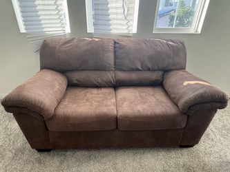 Free Brown Loveseat Sofa