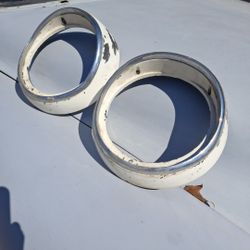 1957 Pontiac Front headlight rings