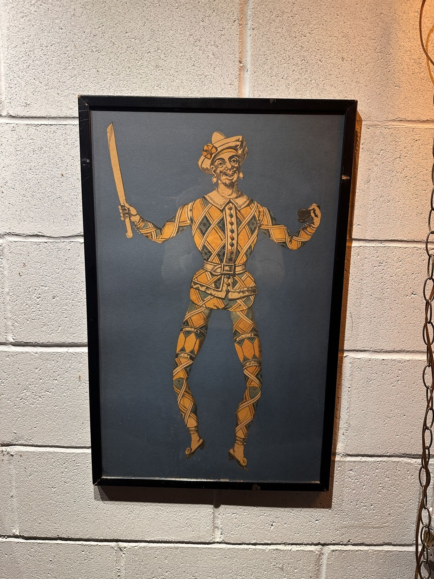 Wall Art Vintage Jester