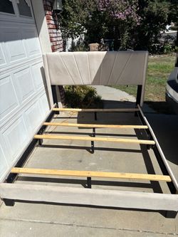 Queen bed frame