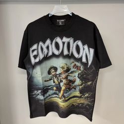 Black Mixed Emotions Tee Medium