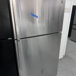 Stainless Top And Bottom Refrigerator $250