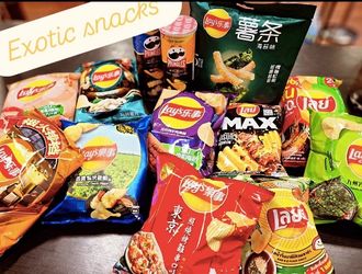 Exotic Asian Snack Variety