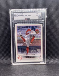 2022 Topps Update HUNTER GREENE Rookie Debut #us267 BLS 10 GEM MINT