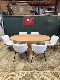 7 Piece Dining Set NEW Wayfair FREE DELIVERY 🚚