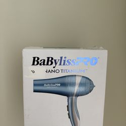 BaBylissPRO Nano Titanium Secadora de Pelo de 2000 vatios