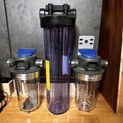 Whole house filters never used