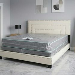 New King Size Plush Orthopedic + Box Spring 