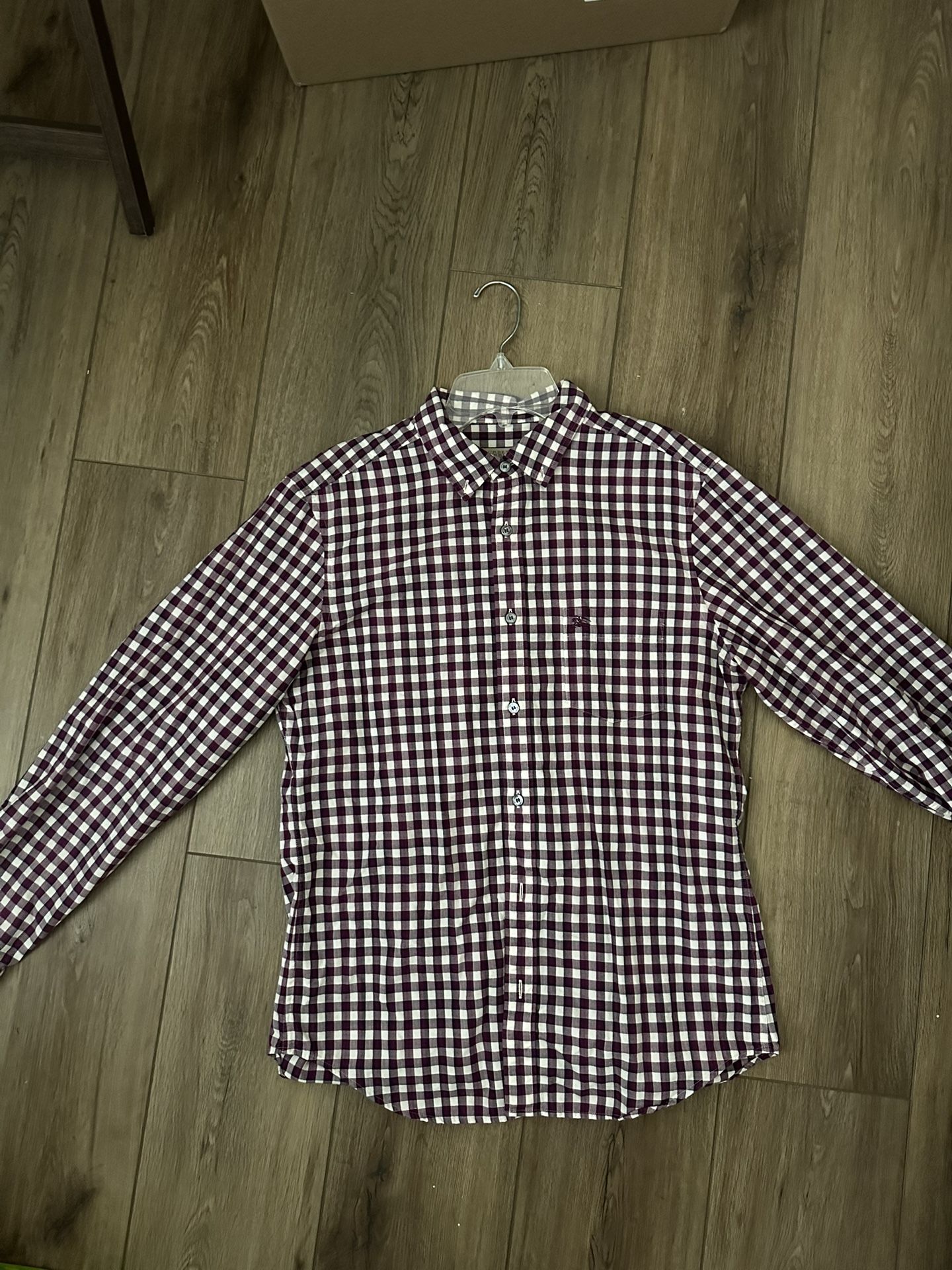 Men’s Burberry Button Ups (2)