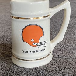Vintage Cleveland Browns Beer Coffee Mug 