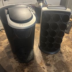 Coffee Maker + Pod Holder