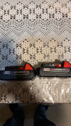 Milwaukee M18 batteries