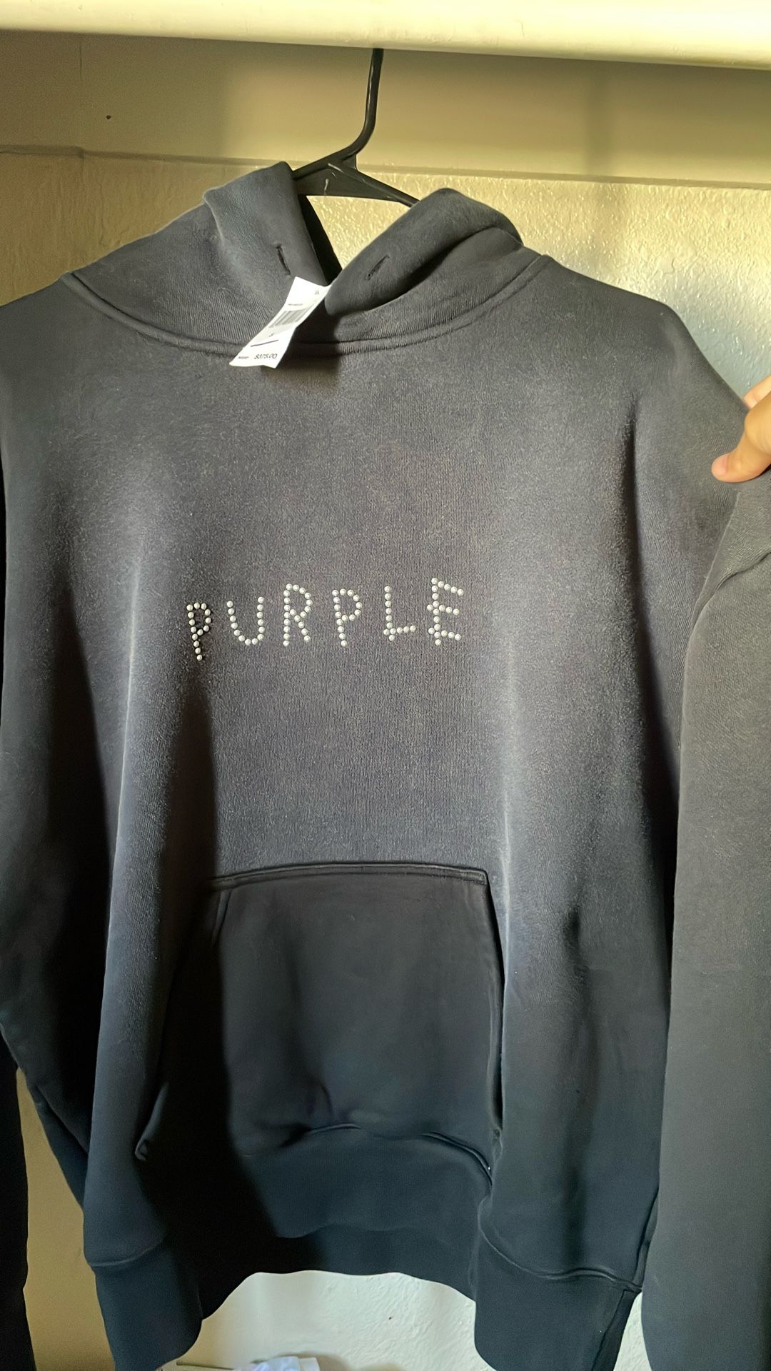 Purple Brand Hoodie S Black