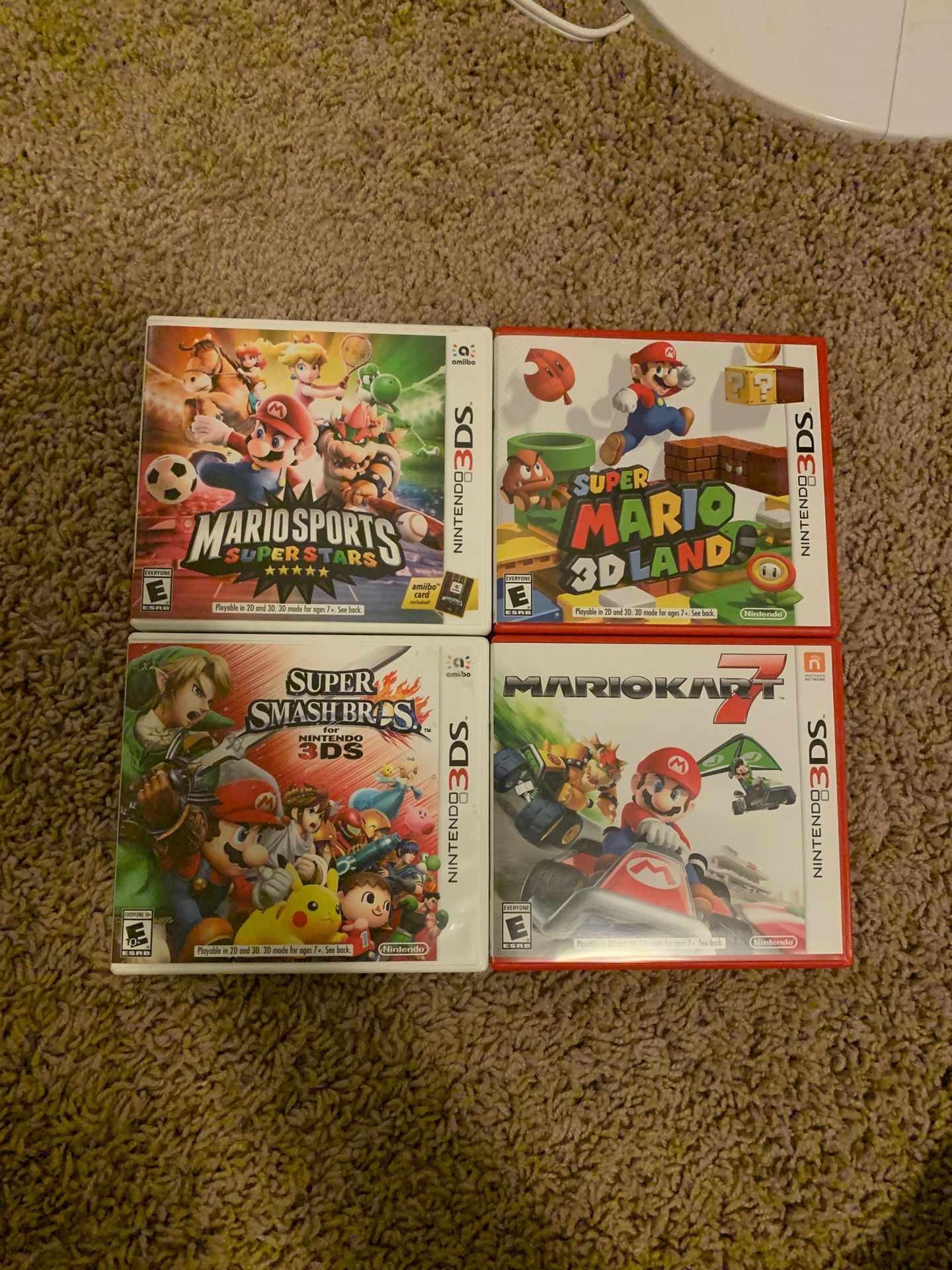 Nintendo 3DS Mario bundle