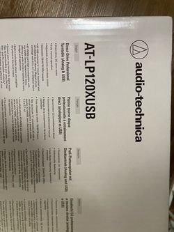 Audio Technica turntable