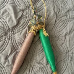 Set of Antique Yard on Wooden Spindles