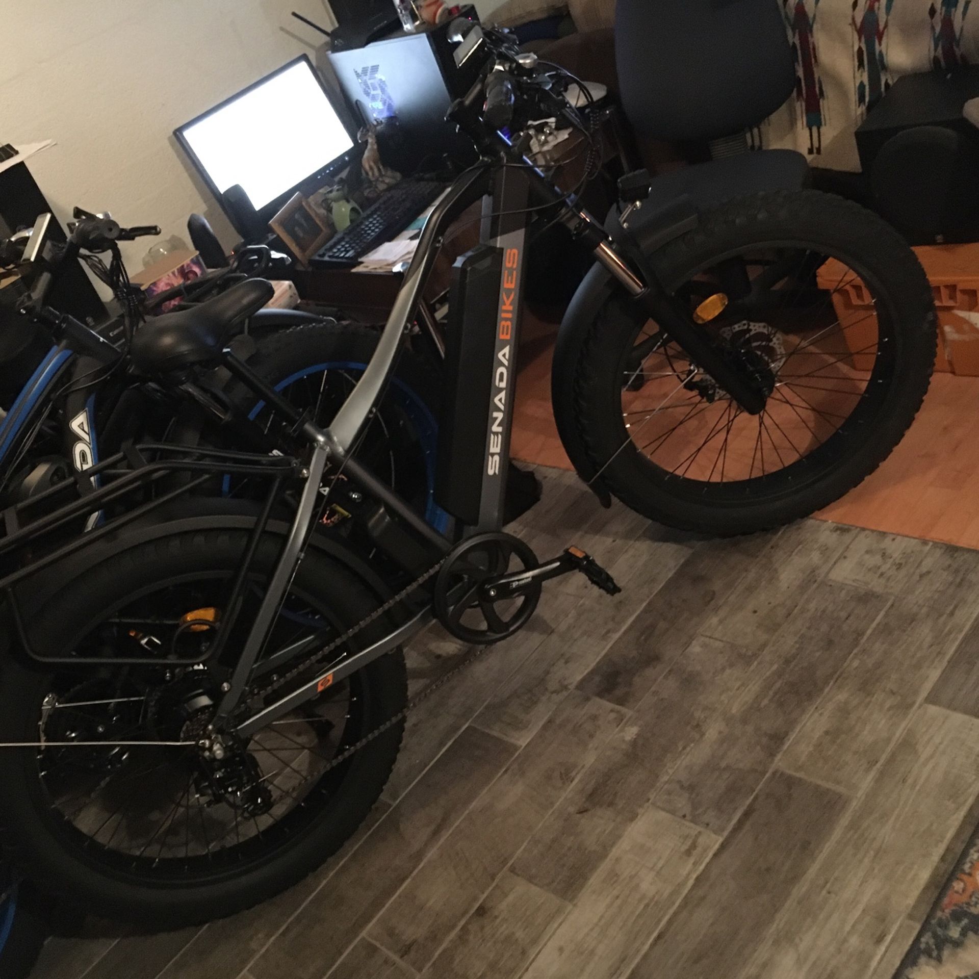 Sale! Senada Best Bk Saber, 35 + Mph And Awesome 58 Mile Range W/1000 watt + Best In Class 95 NewtonmtrsTorque, Relaxed TopTube Lowered 3 Inches!!!