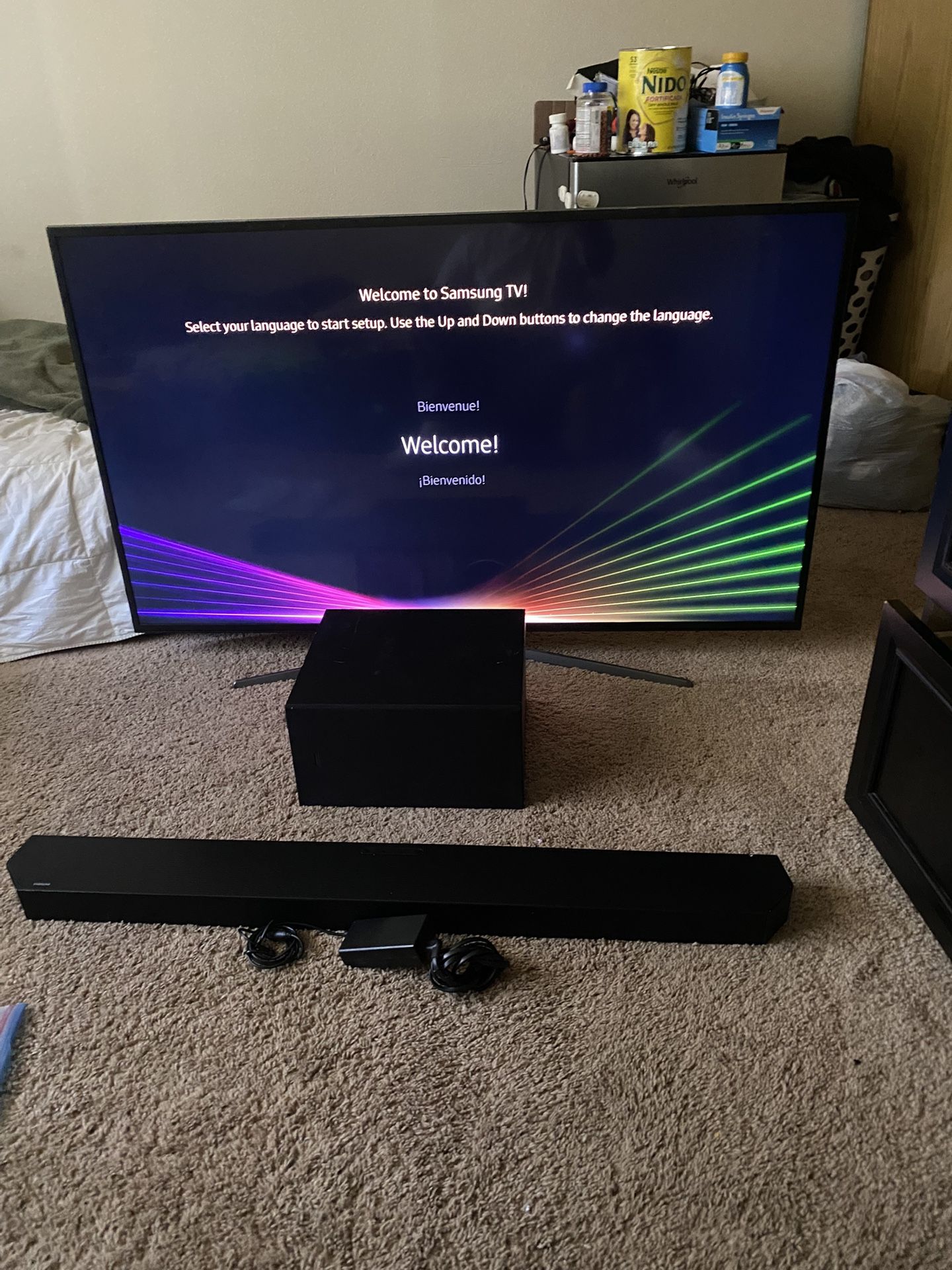 Samsung Smart Tv And Sound System