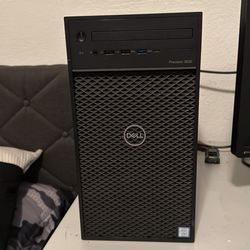 Dell Desktop Pc, monitor, keyboard, and mouse