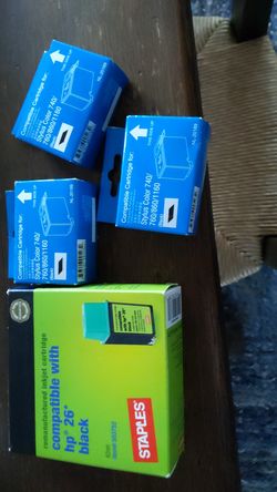 Ink cartridges black