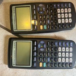 2 TI-83 Plus Calculators 