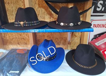 Western cowboys hat new