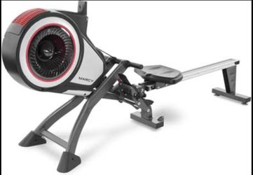 Marcy Air Resistance Rowing Machine with Transport Wheels. New in Box
