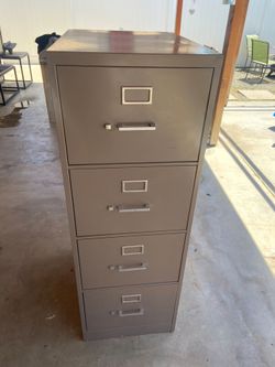 4-Drawer Metal Filing Cabinet