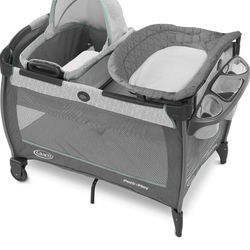Graco Pack 'n Play Close2Baby Bassinet Playard Features Portable Bassinet Diaper Changer and More, Derby