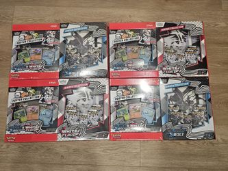 Pokemon black bolt and white flare set