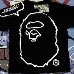 BAPE x Joshua Vides Ape Head Tee 'Black' Shirt 