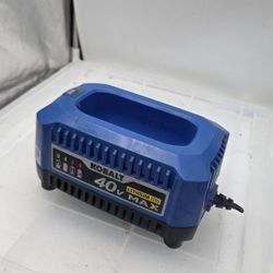 KOBALT 40V MAX LITHIUM ION BATTERY CHARGER KRC 40-06 40VDC 2.2A Output