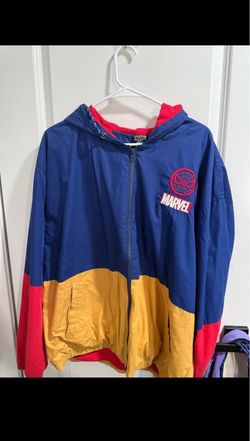 Marvel Spider-Man Windbreaker Jacket with Hood
