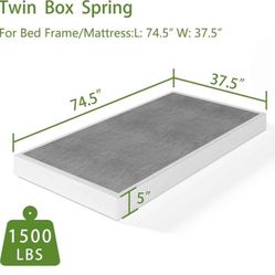 Spring Boxes & Bed Frame 